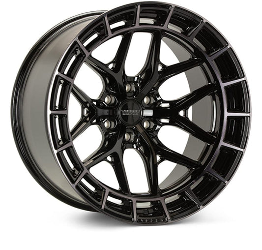 Kies-Motorsports Vossen Vossen HFX-1 20x10 / 5x127 / ET-18 / Super Deep / 71.5 CB - Tinted Gloss Black Wheel