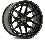 Kies-Motorsports Vossen Vossen HFX-1 20x9.5 / 6x135 / +15 / 87.1 CB / Deep - Satin Black Wheel