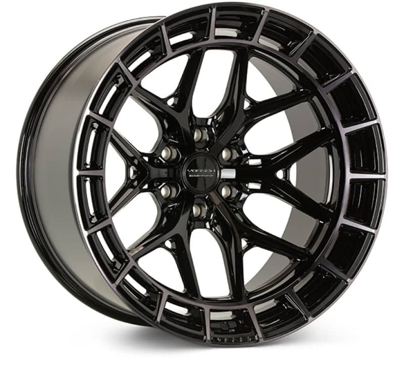 Kies-Motorsports Vossen Vossen HFX-1 20x9.5 - 6x139.7 - ET30 - Deep - 106.1 - Tinted Gloss Black Wheel