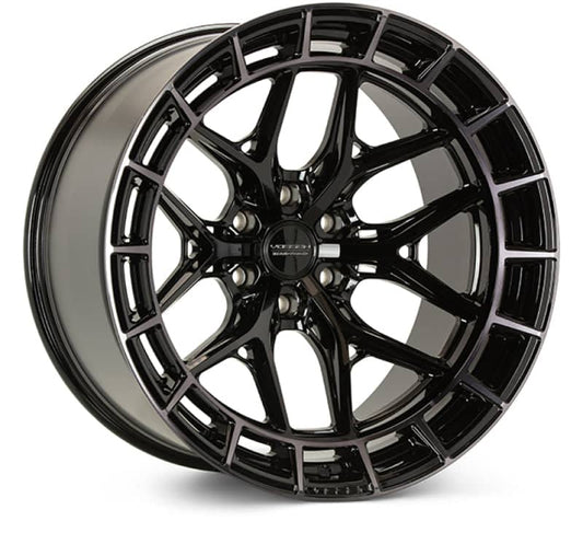 Kies-Motorsports Vossen Vossen HFX-1 20x9.5 - 6x139.7 - ET30 - Deep - 106.1 - Tinted Gloss Black Wheel