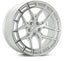Kies-Motorsports Vossen Vossen HFX-1 20x9 - 5x112 - ET32 - Flat - 66.5 - Silver Polished Wheel