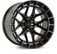Kies-Motorsports Vossen Vossen HFX-1 22x12 / 6x135 BP / ET-44 / 87.1 CB / Ultra Deep - Tinted Gloss Black Wheel