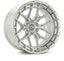 Kies-Motorsports Vossen Vossen HFX-1 22x9.5 / 6x139.7 / ET30 / Deep / 95.1 GB - Silver Polished