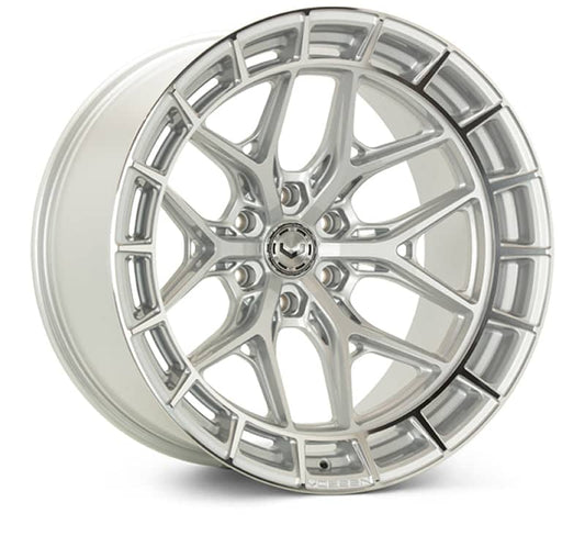 Kies-Motorsports Vossen Vossen HFX-1 22x9.5 / 6x139.7 / ET30 / Deep / 95.1 GB - Silver Polished
