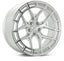 Kies-Motorsports Vossen Vossen HFX-1 22x9 - 5x112 - ET32 - Flat - 66.5 - Silver Polished Wheel