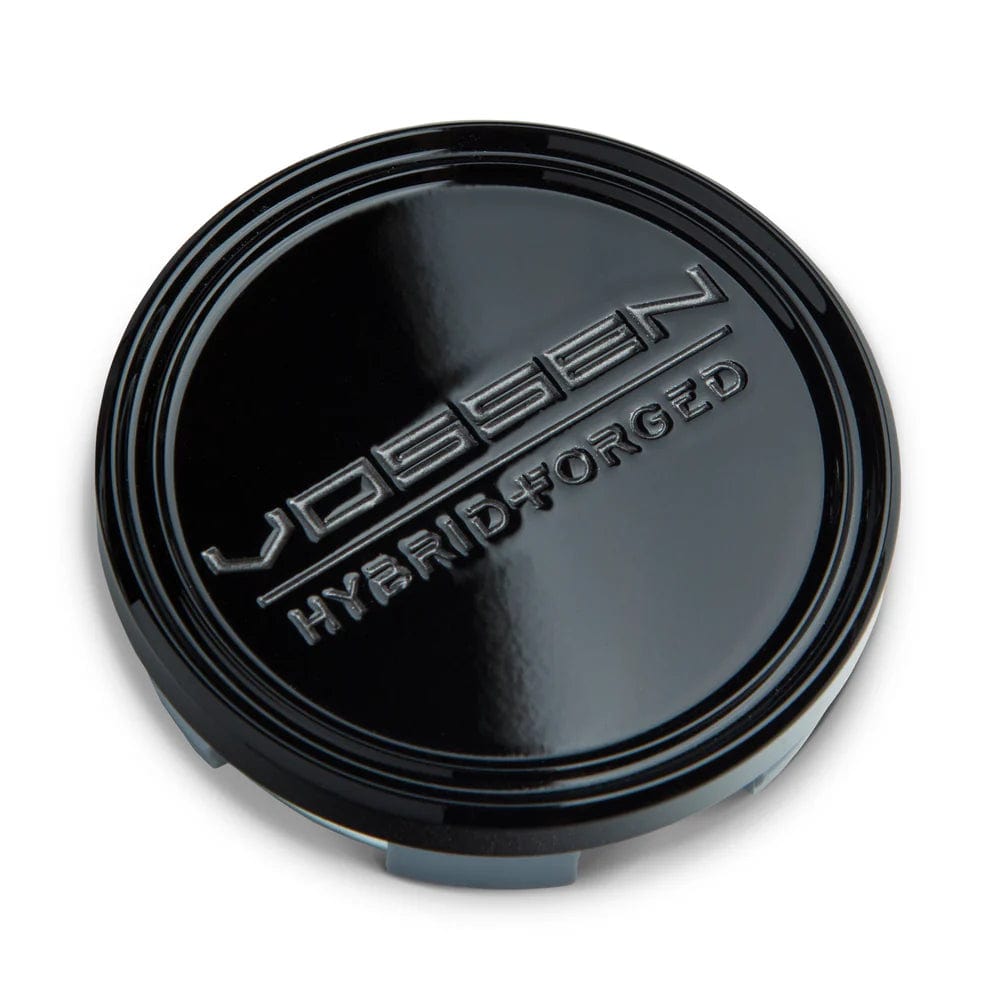 Kies-Motorsports Vossen Vossen Hybrid Forged Optional Center Cap - Gloss Black with Matte Gunmetal Letters - Small