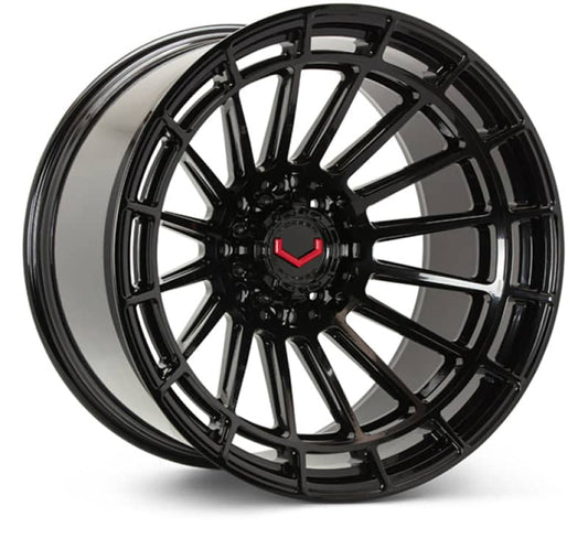 Kies-Motorsports Vossen Vossen LCX-01 20x10 - 8x180 - ET18 - Super Deep - 124.3 - Gloss Black Wheel