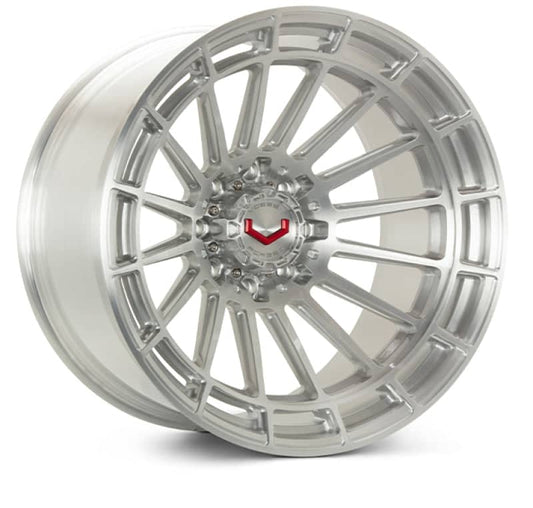 Kies-Motorsports Vossen Vossen LCX-01 20x9 - 6x139.7 - ET18 - Deep - 78.1 - Brushed Gloss Clear Wheel