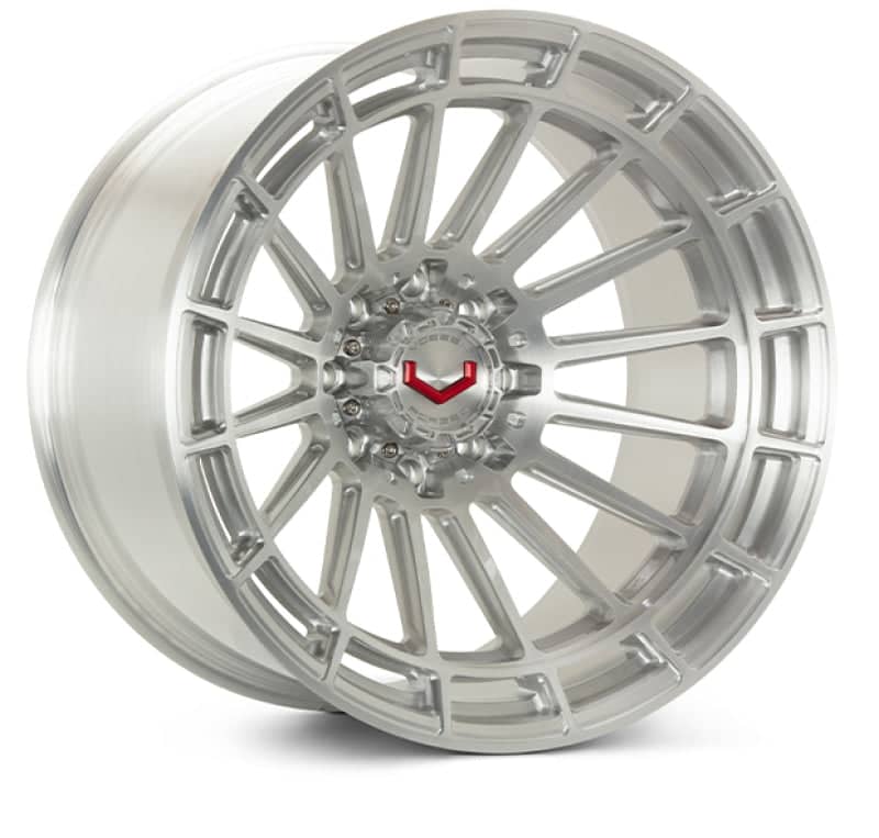 Kies-Motorsports Vossen Vossen LCX-01 22x10 - 8x165.1 - ET18 - Super Deep - 125.1 - Brushed Gloss Clear Wheel