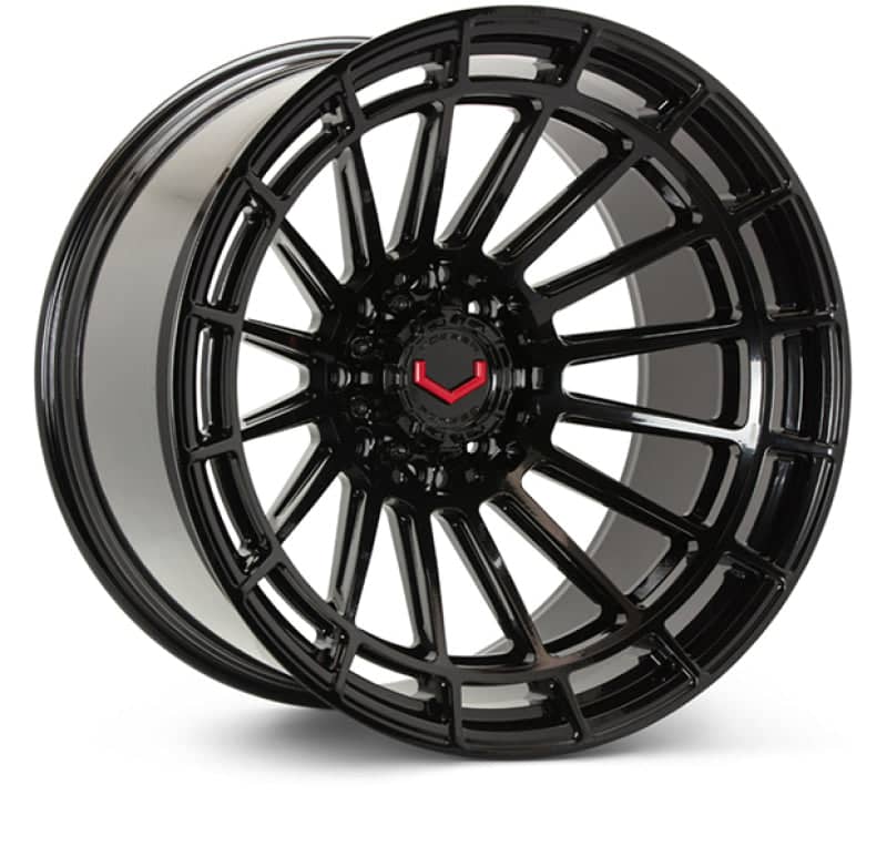Kies-Motorsports Vossen Vossen LCX-01 22x12 - 8x180 - ET44 - Ultra Deep - 124.3 - Gloss Black Wheel
