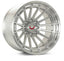 Kies-Motorsports Vossen Vossen LCX-01 22x9.5 - 6x135 - ET30 - Deep - 87.1 - Brushed Gloss Clear Wheel