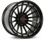 Kies-Motorsports Vossen Vossen LCX-01 24x14 - 6x135 - ET44 - Mega Deep - 87.1 - Gloss Black Wheel