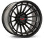 Kies-Motorsports Vossen Vossen LCX-01 24x14 - 8x170 - ET75 - Mega Deep - 125.1 - Satin Black Wheel