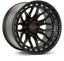 Kies-Motorsports Vossen Vossen LCX-02 20x10 - 8x180 - ET18 - Super Deep - 124.3 - Satin Black Wheel