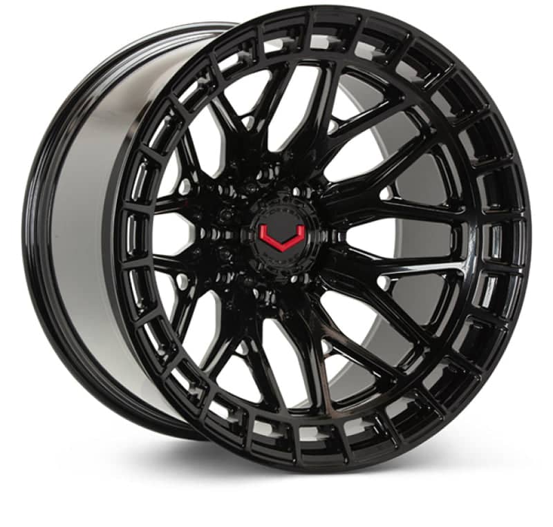 Kies-Motorsports Vossen Vossen LCX-02 22x9.5 - 6x139.7 - ET30 - Deep - 78.1 - Gloss Black Wheel