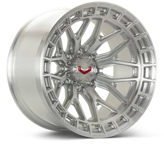 Kies-Motorsports Vossen Vossen LCX-02 24x12 - 6x139.7 - ET44 - Ultra Deep - 78.1 - Brushed Gloss Clear Wheel