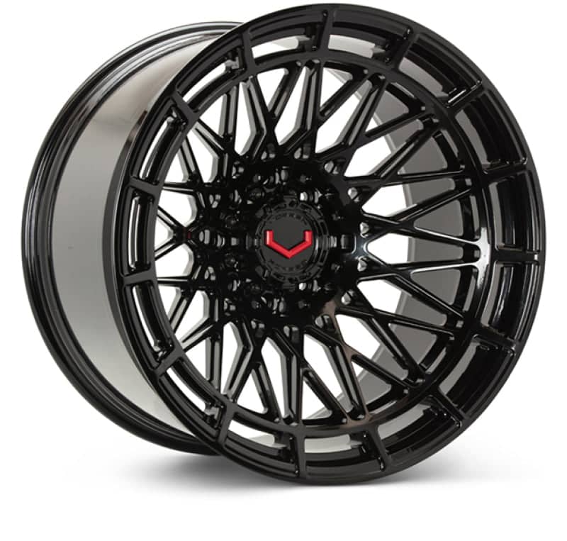 Kies-Motorsports Vossen Vossen LCX-03 22x10 - 6x135 - ET18 - Super Deep - 87.1 - Gloss Black Wheel