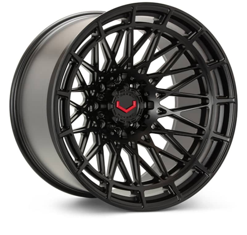 Kies-Motorsports Vossen Vossen LCX-03 22x12 - 8x180 - ET44 - Ultra Deep - 124.3 - Satin Black Wheel