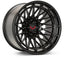 Kies-Motorsports Vossen Vossen LCX-03 24x10 - 6x139.7 - ET25 - Deep - 78.1 - Satin Black Wheel