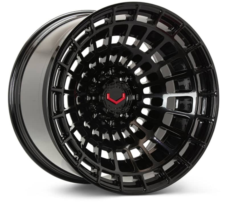 Kies-Motorsports Vossen Vossen LCX-04 20x9.5 - 6x139.7 - ET15 - Deep - 78.1 - Gloss Black Wheel