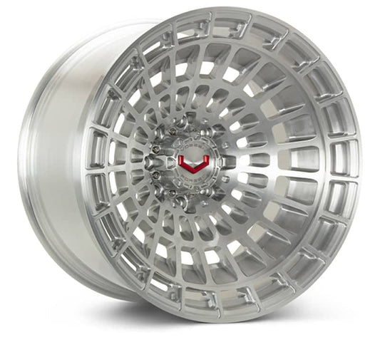Kies-Motorsports Vossen Vossen LCX-04 22x10 - 8x180 - ET18 - Super Deep - 124.3 - Brushed Gloss Clear Wheel