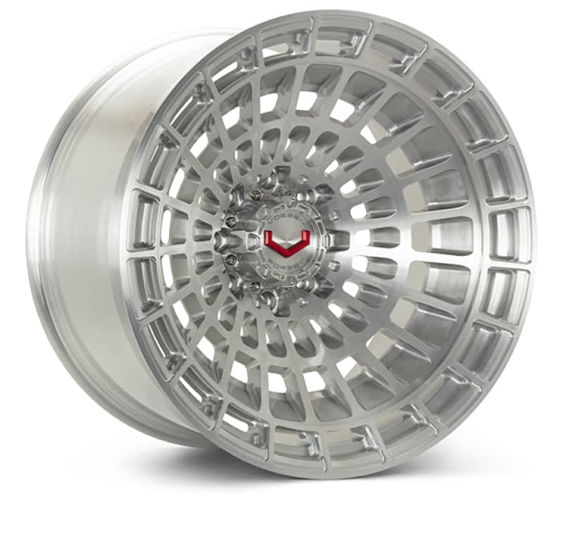 Kies-Motorsports Vossen Vossen LCX-04 22x12 - 8x170 - ET44 - Ultra Deep - 125.1 - Brushed Gloss Clear Wheel