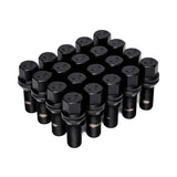 Kies-Motorsports Vossen Vossen Lug Bolt - 14x1.25 - 45mm - 17mm Hex - Cone Seat - Black (Set of 20)