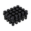 Kies-Motorsports Vossen Vossen Lug Bolt - 14x1.5 -35mm - 17mm Hex - Cone Seat - Black (Set of 20)