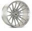 Kies-Motorsports Vossen Vossen VFX-01 20x9.5 - 6x135 - ET15 - Deep - 87.1 - Brushed Gloss Clear Wheel