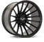 Kies-Motorsports Vossen Vossen VFX-01 24x12 - 8x180 - ET44 - Ultra Deep - 124.3 - Satin Black Wheel