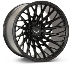 Kies-Motorsports Vossen Vossen VFX-02T 22x12 - 8x180 - ET44 - Ultra Deep - 124.3 - Satin Black Wheel