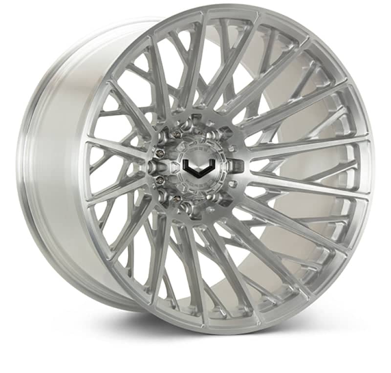 Kies-Motorsports Vossen Vossen VFX-02T 24x10 - 6x135 - ET35 - Deep - 87.1 - Brushed Gloss Clear Wheel