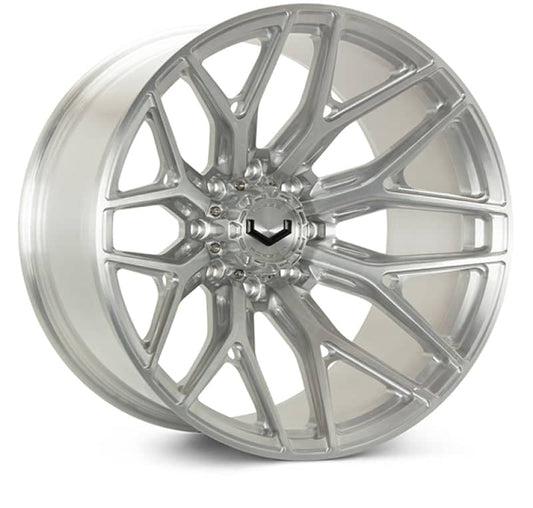 Kies-Motorsports Vossen Vossen VFX-03 20x10 - 6x135 - ET18 - Super Deep - 87.1 - Brushed Gloss Clear Wheel