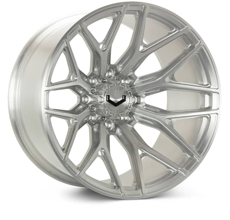 Kies-Motorsports Vossen Vossen VFX-03 24x10 - 6x135 - ET25 - Deep - 87.1 - Brushed Gloss Clear Wheel