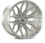 Kies-Motorsports Vossen Vossen VFX-03 24x14 - 6x139.7 - ET44 - Mega Deep - 78.1 - Brushed Gloss Clear Wheel