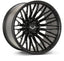 Kies-Motorsports Vossen Vossen VFX-04 20x10 - 8x170 - ET18 - Super Deep - 125.1 - Satin Black Wheel