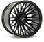 Kies-Motorsports Vossen Vossen VFX-04 22x12 - 6x135 - ET44 - Ultra Deep - 87.1 - Gloss Black Wheel