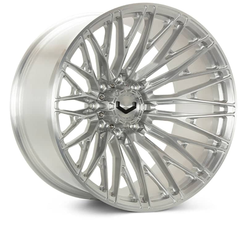 Kies-Motorsports Vossen Vossen VFX-04 24x10 - 6x135 - ET35 - Deep - 87.1 - Brushed Gloss Clear Wheel