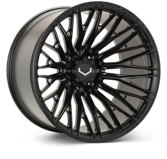 Kies-Motorsports Vossen Vossen VFX-04 24x14 - 6x135 - ET15 - Deep - 87.1 - Satin Black Wheel