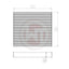 Kies-Motorsports Wagner Tuning Wagner Tuning Universal Radiator Core - 264 x 240 x 96 (mm)