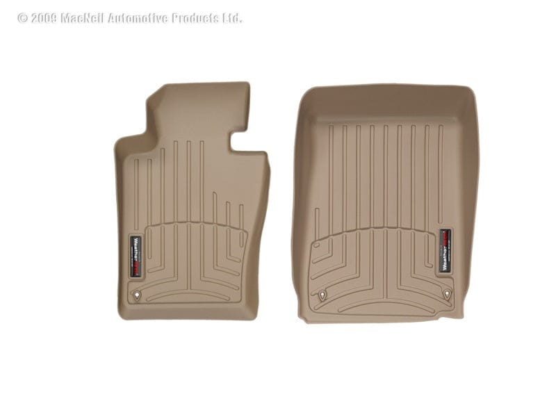 Kies-Motorsports WeatherTech WeatherTech 01-05 BMW 325xi Front FloorLiner - Tan Main image