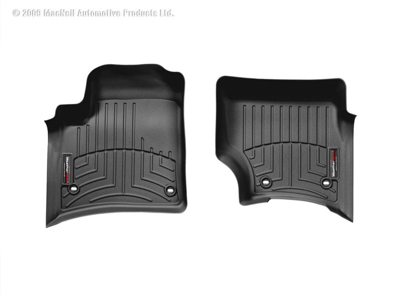 WeatherTech 03-10 Porsche Cayenne Front FloorLiner - Black Secondary image