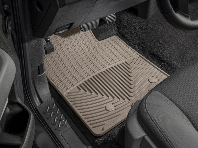 WeatherTech 03-10 Porsche Cayenne Front Rubber Mats - Tan Secondary image