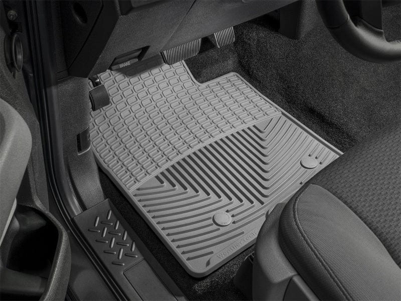 Kies-Motorsports WeatherTech WeatherTech 04-07 BMW 525i Front Rubber Mats - Grey