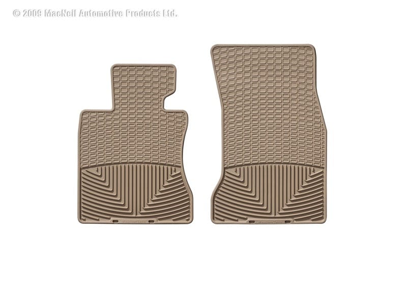 WeatherTech 04-07 BMW 525i Front Rubber Mats - Tan Secondary image