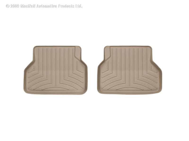 Kies-Motorsports WeatherTech WeatherTech 04-10 BMW 5-Series (E60) Rear FloorLiner - Tan