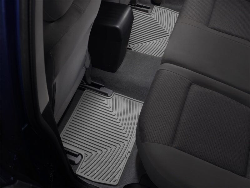 Kies-Motorsports WeatherTech WeatherTech 04-10 BMW 5-Series Rear Rubber Mats - Grey Main image