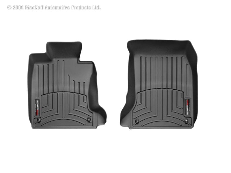 Kies-Motorsports WeatherTech WeatherTech 04-10 BMW 528i/528xi Front FloorLiner - Black Main image
