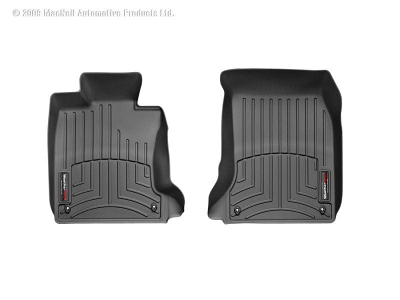 WeatherTech 04-10 BMW 528i/528xi Front FloorLiner - Black Secondary image