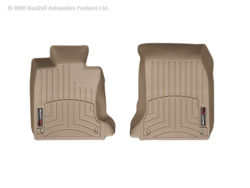 Kies-Motorsports WeatherTech WeatherTech 04-10 BMW 528i/528xi Front FloorLiner - Tan Main image